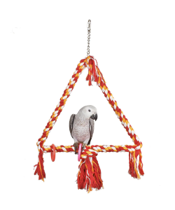 Adventure Bound Rope Triangle Parrot Swing
